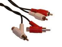 Sandberg RCA 2xM->2xM+2xF 1.8 m (505-33)